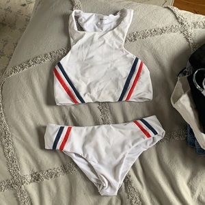 Two piece bathing suit